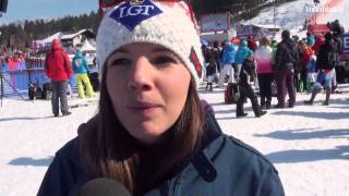 Tina Weirather nach Platz 7 in Garmisch [upl. by Hairakcaz595]