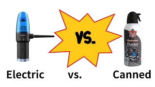 Can an Electric Air Duster Replace Canned Air Dusters [upl. by Irallih]