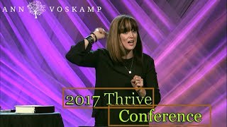 Ann Voskamp  2017 Thrive Conference [upl. by Notsnorb]