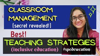 Classroom Management  Teaching Strategies  Cooperative Learning  Peer Tutoring  Paper XI DEdSE [upl. by Firahs855]