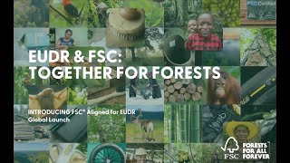 INDONESIAN  Introducing FSC Aligned for EUDR  Global Launch [upl. by Ahsiakal604]