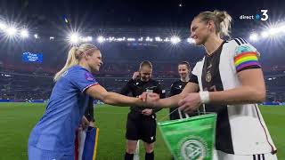 UEFA Womens Nations League France vs Germany 23022024 French commentary [upl. by Hayden]