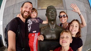 Familjen reser till Madeira amp tar en selfie med Ronaldo VLOGG [upl. by Kenney]