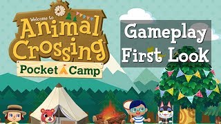 Animal Crossing Pocket Camp  Gameplay First Look [upl. by Cost247]