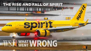 Why Spirit Airlines’s Stock Is Spiraling Down 60  WSJ What Went Wrong [upl. by Aubigny607]