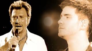 Star Academy  Julien soffre un duo virtuel avec Johnny Hallyday sur ma vie [upl. by Roch]