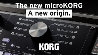 The New microKORG  A New Origin [upl. by Nosidda]