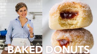 How To Make Baked Donuts Recipe Filled With Jam [upl. by Siegfried35]