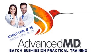 AdvancedMD  15  Batch Submission Through AdvancedMD  Claims submission Tutorial in Urdu [upl. by Eslek]