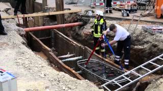 Personenrettung in der Pfeuferstraße Bamberg [upl. by Irrep]