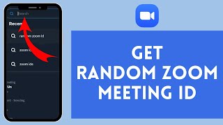 How to Get Random Zoom Meeting ID 2024  Random Zoom Meeting ID Get [upl. by Veradis]