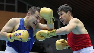 Mujibillo Tursunov UZB vs Mukhammedsabyr Bazarbayuly KAZ Strandja Tournament 2022 63kg [upl. by Ethban]