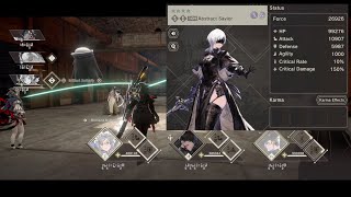 Nier Reincarnation  10H Review  Arena Top 30 Showcase w Bloody Griff Abyssal Yuzuki Festive Saryu [upl. by Arabella]