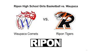 Ripon High School Girls Basketball vs Waupaca 011221 [upl. by Laenahtan]