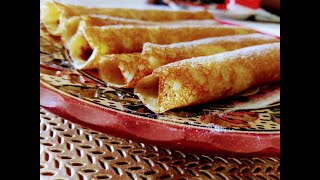 Crêpes à la farine de manioc 💥 💥 💥 [upl. by Monahon]