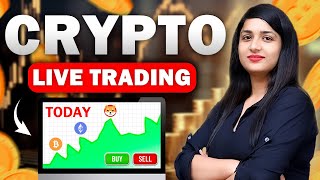 28 SEP Crypto live trading  bitcoin live trading deltaexchange btc cryptolivetrading trading [upl. by Vaules]