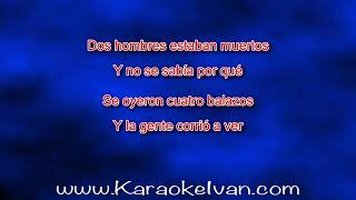 Chalino Sanchez  Hermanos Mata KARAOKE [upl. by Gottuard]