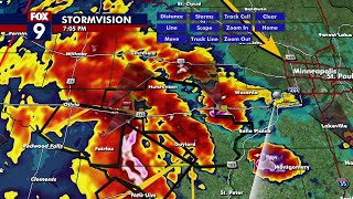 Minnesota severe weather live coverage May 11 2022 [upl. by Eimrots]