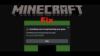 Fix Minecraft Launcher Error Code 0x800700d8 Something Went Wrong Launching Your Game On PC [upl. by Puna]