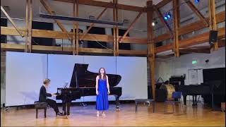 Emilias performance of Ah non credea mirarti from the opera La Sonnambula [upl. by Anirad]