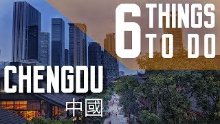 6 Things to do in Chengdu 成都  China Travel Vlog [upl. by Yrahk]