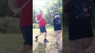 Filipino Kali Stick Fighting Drill  4 Wall Method Validation [upl. by Jana]