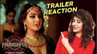 Paurashpur Trailer  Reaction  Starring Shilpa Shinde Annu Kapoor Milind Soman [upl. by Gannes]