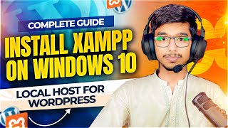 How to install XAMPP on Windows 10  Localhost [upl. by Rebmit]