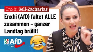 Im Landtag fliegen die Fetzen – Enxhi SeliZacharias AfD [upl. by Aisanat126]