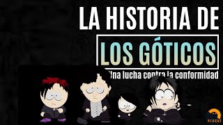 La Historia De Los Chicos Góticos l South Park Góticos [upl. by Elag]