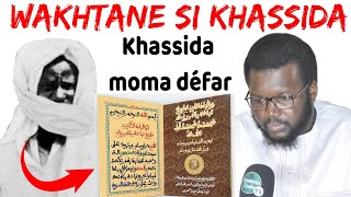 Wakhtane si khassida Serigne Touba yi ak may yiko Yalla may leçon pour Cheikh Oumar Diagne [upl. by Annairb871]