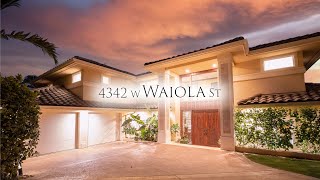 The 4342 W Waiola St Cinema [upl. by Arykahs]