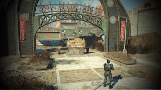 Enclave Brings the LAW To Dry Rock Gulch  Fallout 4 Nuka World [upl. by Grace]