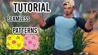 Easy and Quick Sims 4 Tutorial for Beginners on Creating Seamless Patterns [upl. by Parrie]