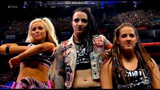 Riott Squad Entrance on RAW 5142018 [upl. by Bozovich]