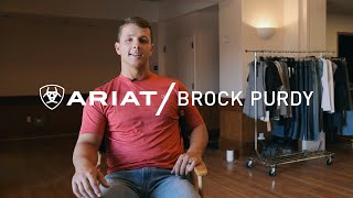 Behind the Partnership Ariat x Brock Purdy [upl. by Plath136]