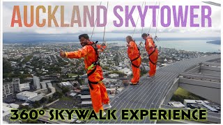 AUCKLAND SKYTOWER  SKYWALK  MUST THINGS TO DO IN NEW ZEALAND  KIRAN KOTTA [upl. by Htennaj]