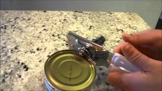 How To Use A Can Opener Tutorial [upl. by Acinyt757]