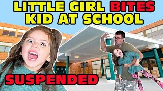 🤬Little Girl Temper Tantrum🤬 Bites Kid At School And Get Suspended Original [upl. by Megen]