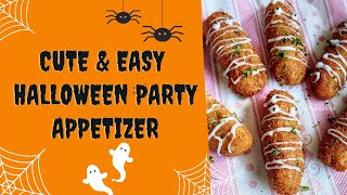 Cute Halloween Snacks For Party  Easy Halloween Recipe  Unique Halloween Appetizer  Party Snacks [upl. by Emlynn]