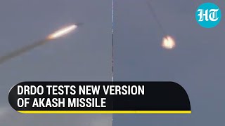 Watch India successfully tests ‘Akash Prime’ missile destroys unmanned aerial target [upl. by Hertzfeld358]