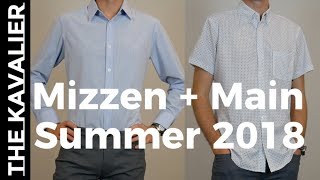 Mizzen and Main Summer 18 Unboxing  Short Sleeves Blue Label Leewards [upl. by Crockett]