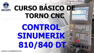 🔩👩‍🔧00 CURSO TORNO CNC CON CONTROL SINUMERIK 840D INTRODUCCIÓN cncsoftware nearshoring cnc [upl. by Minton]