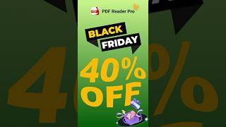 PDF Reader Pro Is NOW 40 OFF This Black Friday [upl. by Aisanat776]