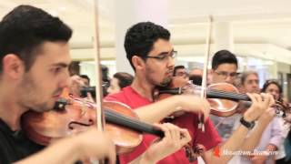 Mozarteum faz Flashmob Música Clássica com OER no Shop Pátio Higienópolis [upl. by Burman]