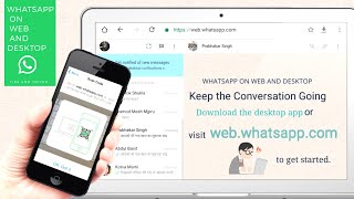 WhatsApp Web  Visit webwhatsappcom  on your Computer and scan the QR Code । [upl. by Netsreik]