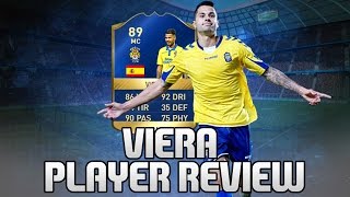 VIERA TOTS 89 PLAYER REVIEW  FIFA 17 FR [upl. by Atilrep]