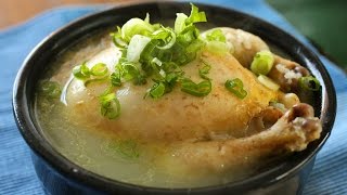 Ginseng Chicken Soup Samgyetang삼계탕 [upl. by Waring]