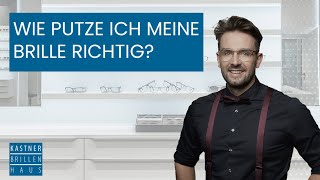 Brille richtig reinigen  Tipps vom Optikermeister Stefan Lauermann [upl. by Mufi]