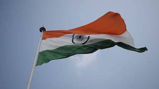 Indian National Anthem  Independence Day  Waving Flag [upl. by Ardnuasak]